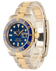 Rolex Submariner Date 116613LB "Bluesy" 18K Yellow Gold & Stainless Steel Watch – 2017, Box & Papers