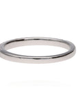 14K White Gold Diamond Band 0.22ctw G/H SI1 Shared Prong Size 6.5 2.1gram