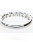 14 White 9 Round Diamonds 1.35ctw Anniversary Ring