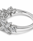 Floral Diamond Statement Ring