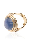 14 Yellow Bezel 28.00ct Cabochon Star Sapphire Rou