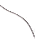Radiant Platinum Line Bracelet