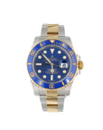Rolex Submariner Date 116613LB "Bluesy" 18K Yellow Gold & Stainless Steel Watch – 2019, Box & Papers