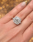 Halo Diamond Ring