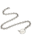 Tiffany & Co. Return to Tiffany Sterling Silver Estate Choker Necklace 15.5"