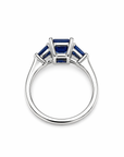 Emerald Cut Sapphire Ring
