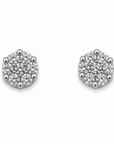 Classic Diamond Cluster Studs