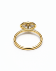 East West Oval Lab Grown Diamond Ring