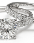 Round Diamond Bridal Set
