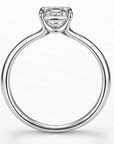 Emerald Bezel Solitaire Ring