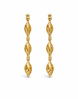 Citrine Marquise Drop Earrings