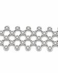 18K White Gold Diamond Mesh Bracelet – 3.75 CTW