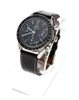 Vintage Omega Speedmaster Automatic Chronograph Black Dial Tachymeter Swiss Men