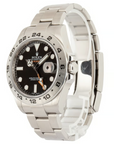 Pre-Owned Rolex Explorer ll Black Dial 42mm 216570