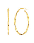 Precious Metal (No Stones) Earring