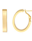 Precious Metal (No Stones) Earring