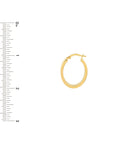 Precious Metal (No Stones) Earring