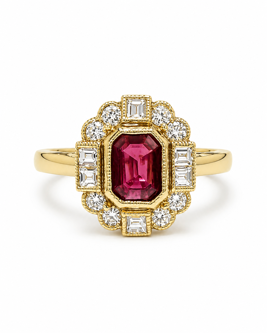 Colored Stone Rings  -  Women'
