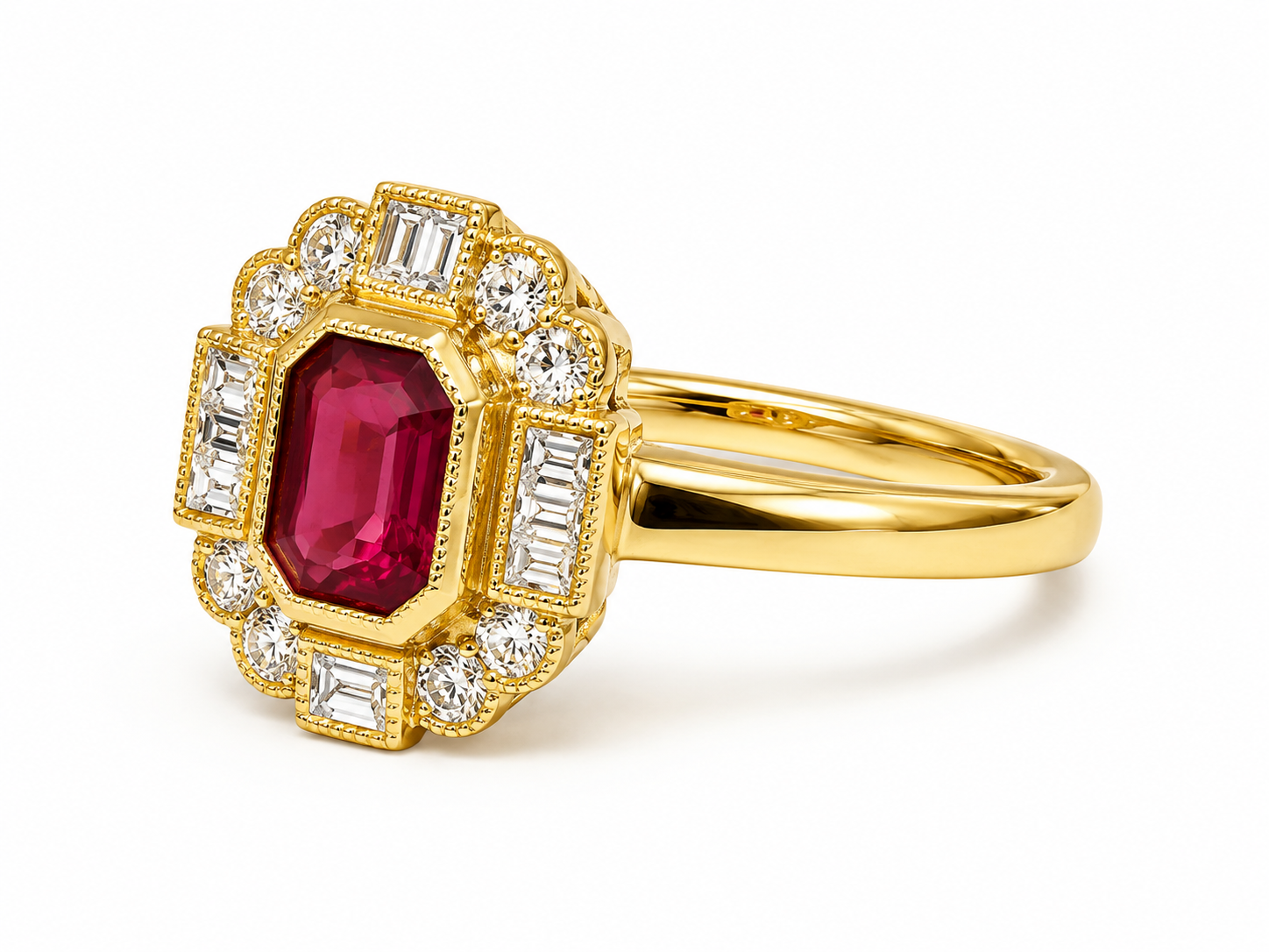 Colored Stone Rings  -  Women'