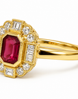 Colored Stone Rings  -  Women'