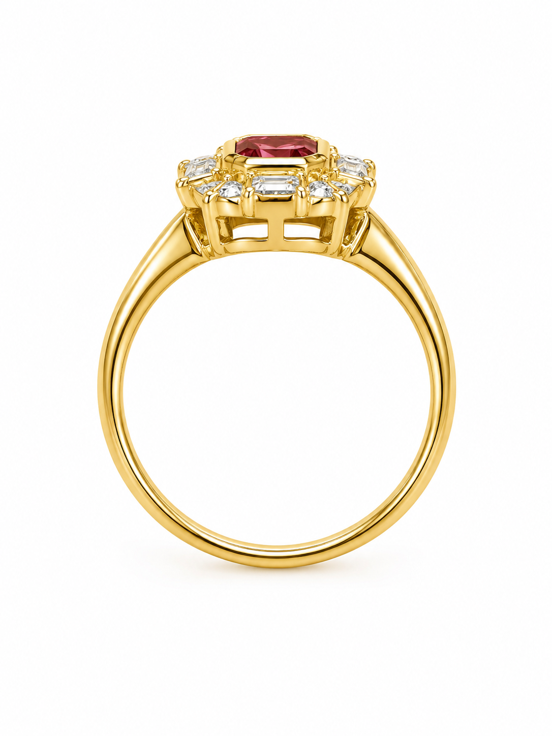Colored Stone Rings  -  Women'
