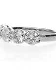 14 Yellow Half Anniversary 5 Round Diamonds 2.02ct