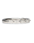 East West Oval Diamond Band