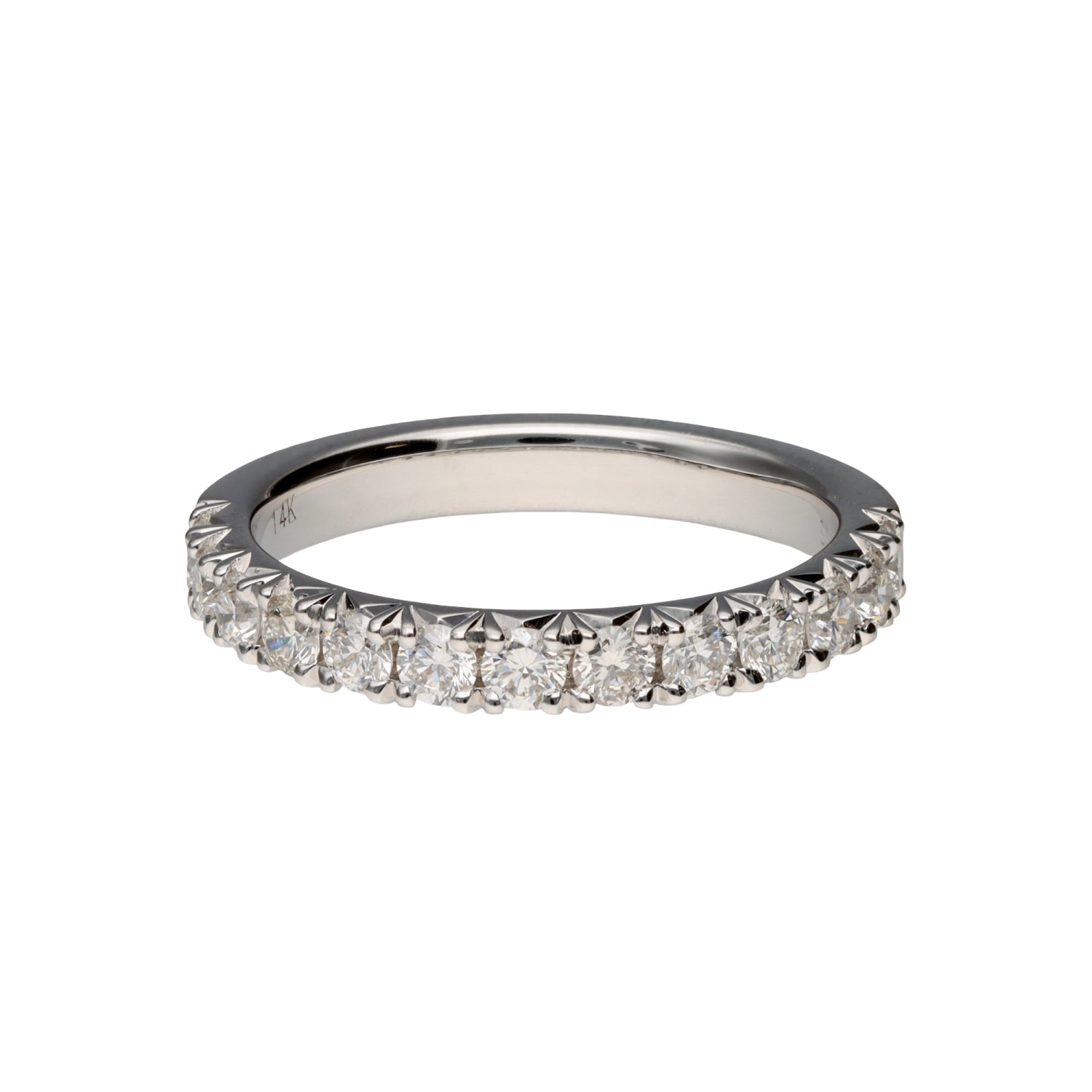 French Set Diamond Anniversary Band