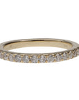 14K Yellow Gold Diamond Wedding Band