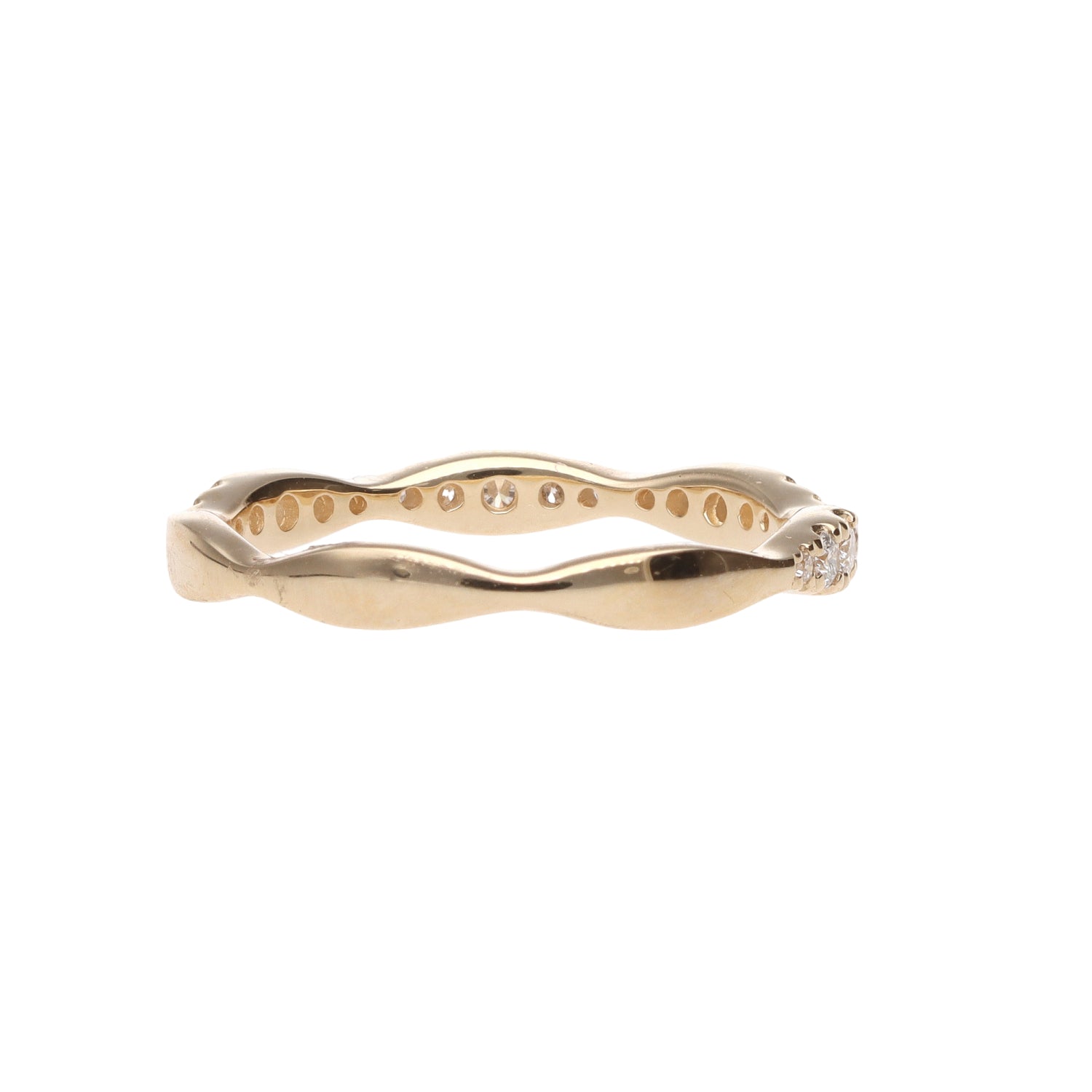 Golden Wave Diamond Band