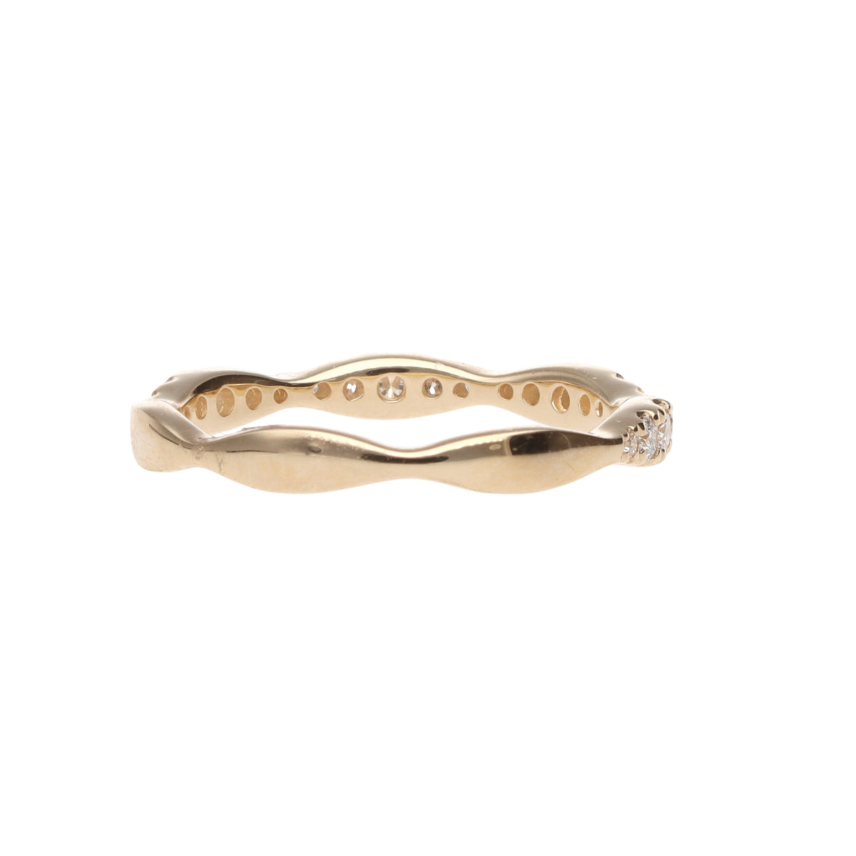 Golden Wave Diamond Band