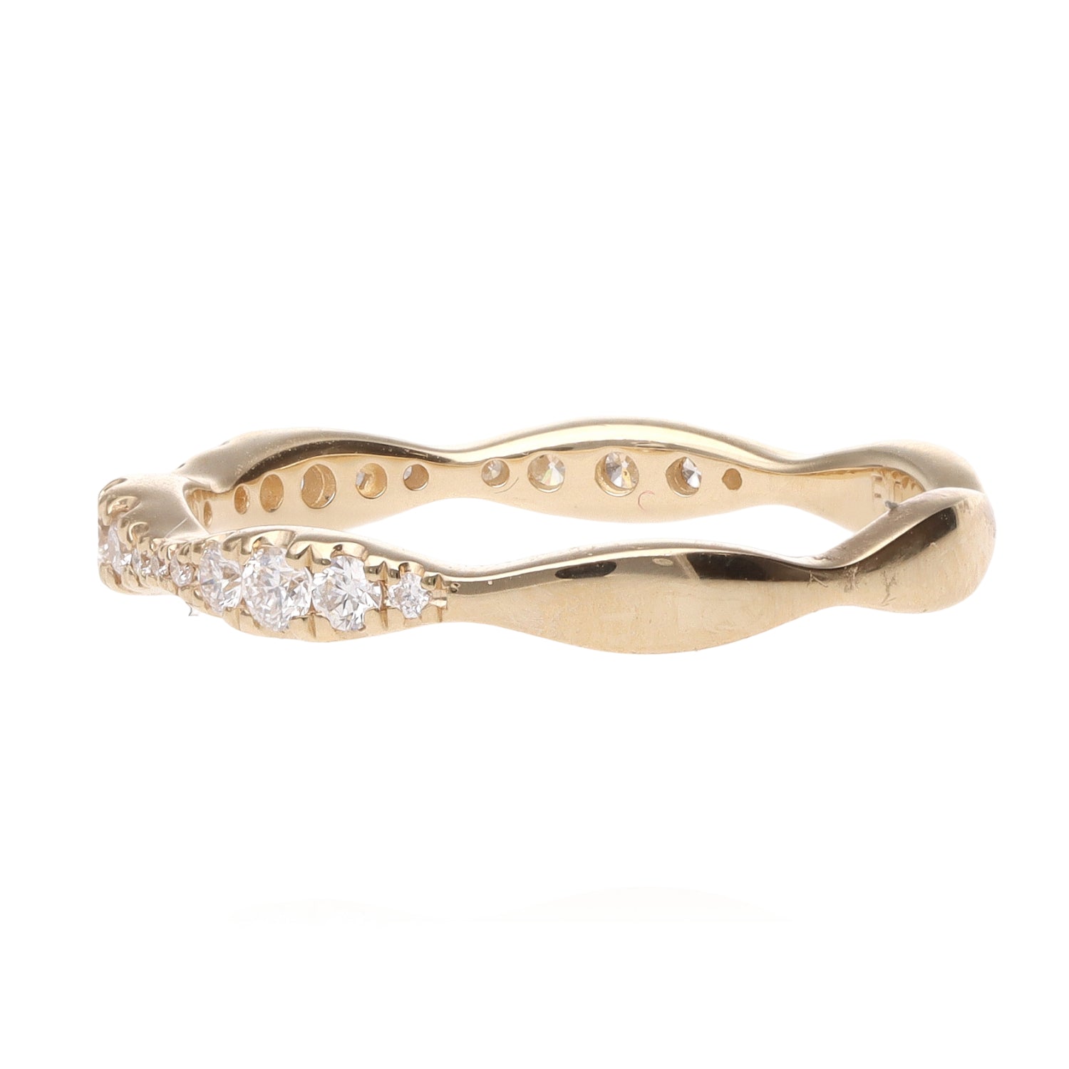 Golden Wave Diamond Band