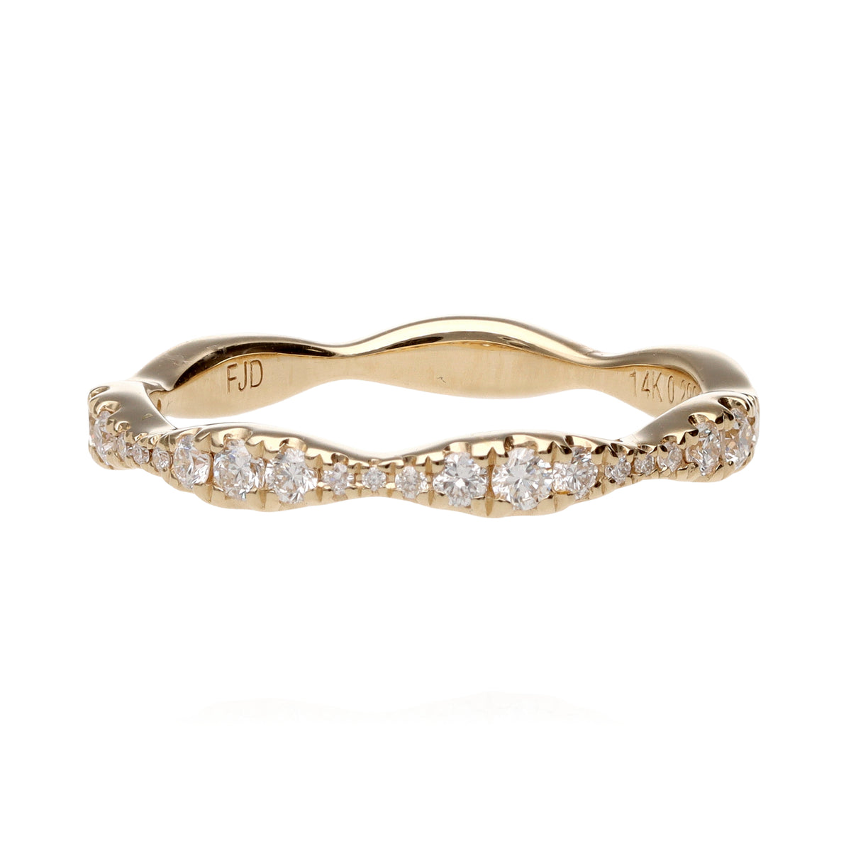 Golden Wave Diamond Band