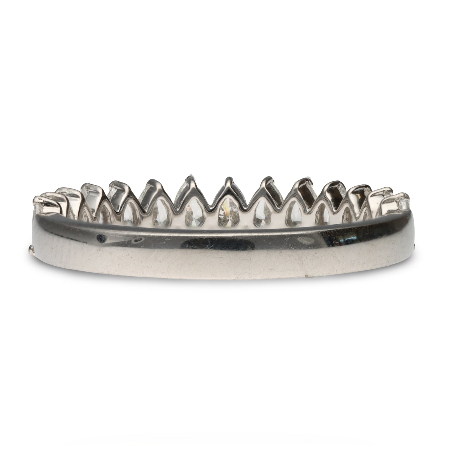 Pear Diamond Anniversary Band