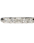 Radiant and Round Diamond Band