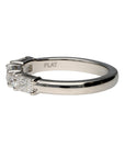 Radiant and Round Diamond Band
