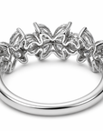 Floral Diamond Statement Ring