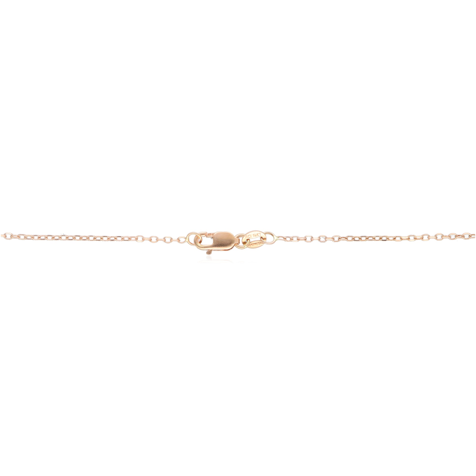 14KT Rose Gold and Rose Quartz Long Fashion Necklace