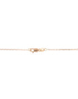 14KT Rose Gold and Rose Quartz Long Fashion Necklace