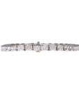 Radiant Platinum Line Bracelet