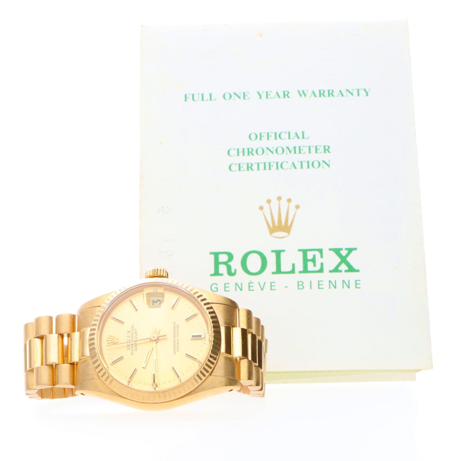 Rolex President 31mm 18K Yellow Gold