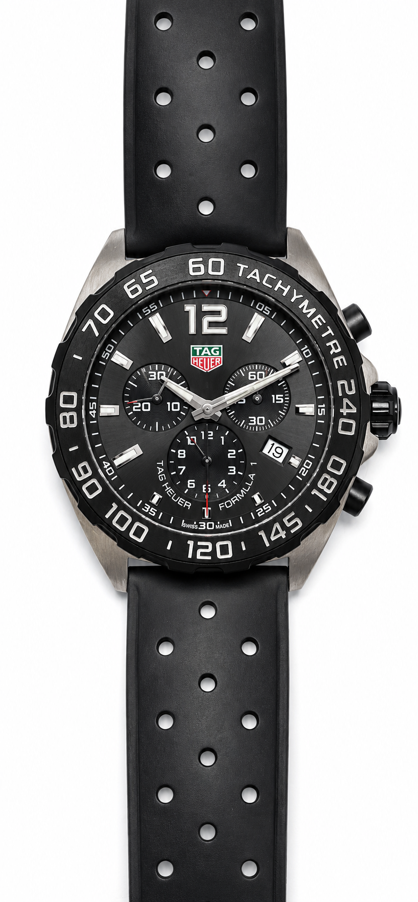 TAG Heuer Formula 1 Chronograph CAZ1010 Rubber Strap Watch