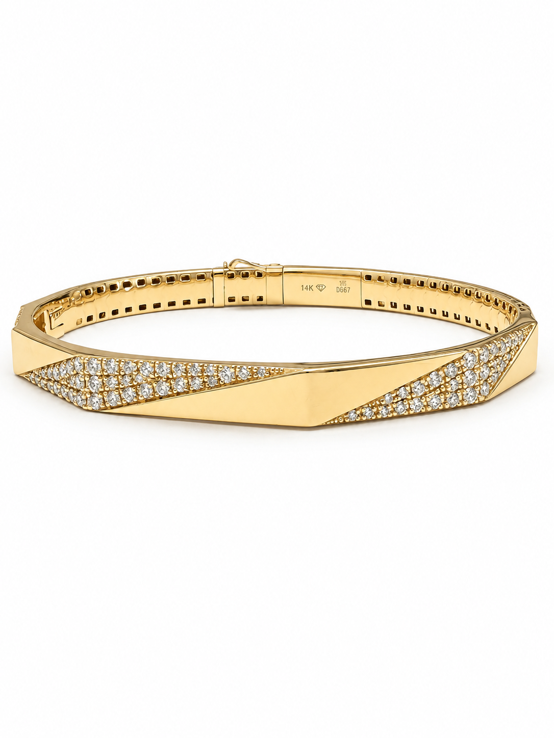 14K Yellow Gold Diamond Ring – .87 CTW