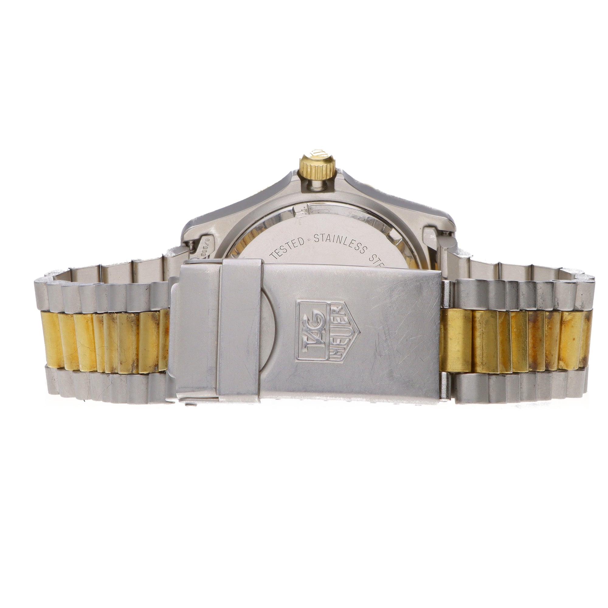 Pre-owned TAG Heuer 1500 Two-Tone Champagne Dial Watch
