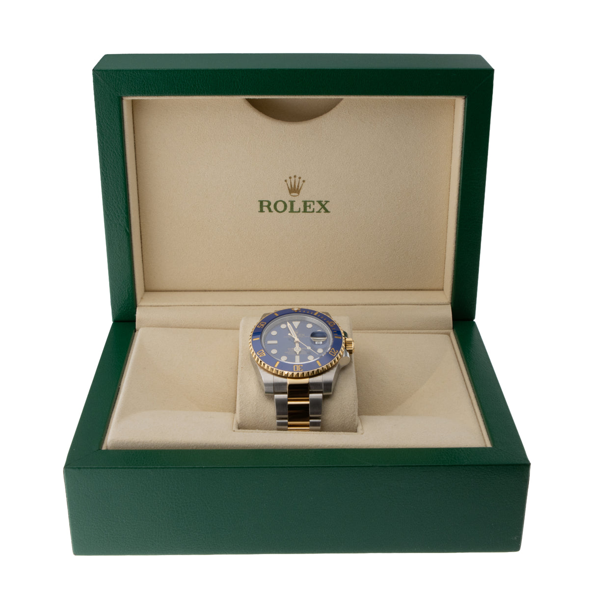 Rolex Submariner Date 116613LB "Bluesy" 18K Yellow Gold &amp; Stainless Steel Watch – 2019, Box &amp; Papers
