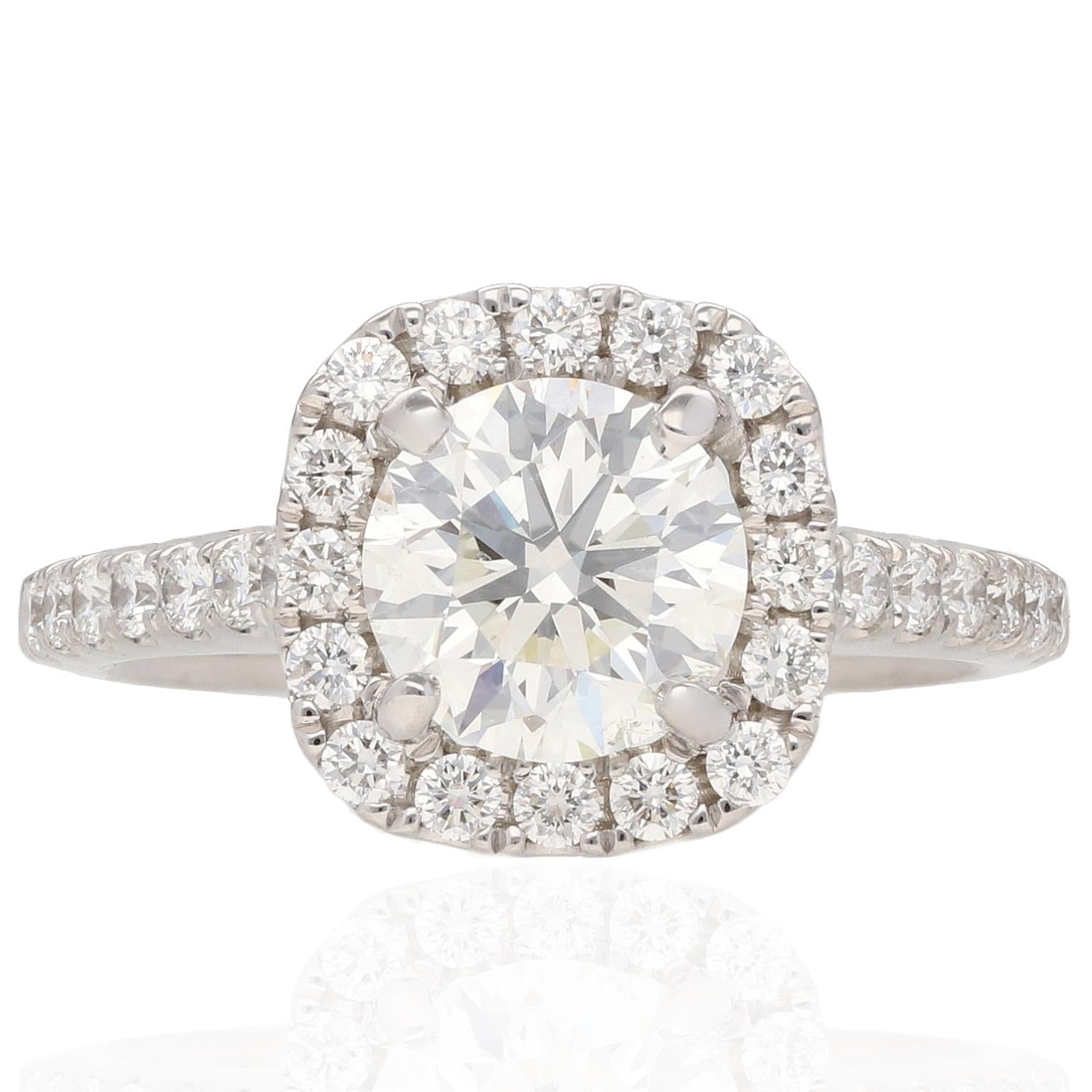 Halo Diamond Ring