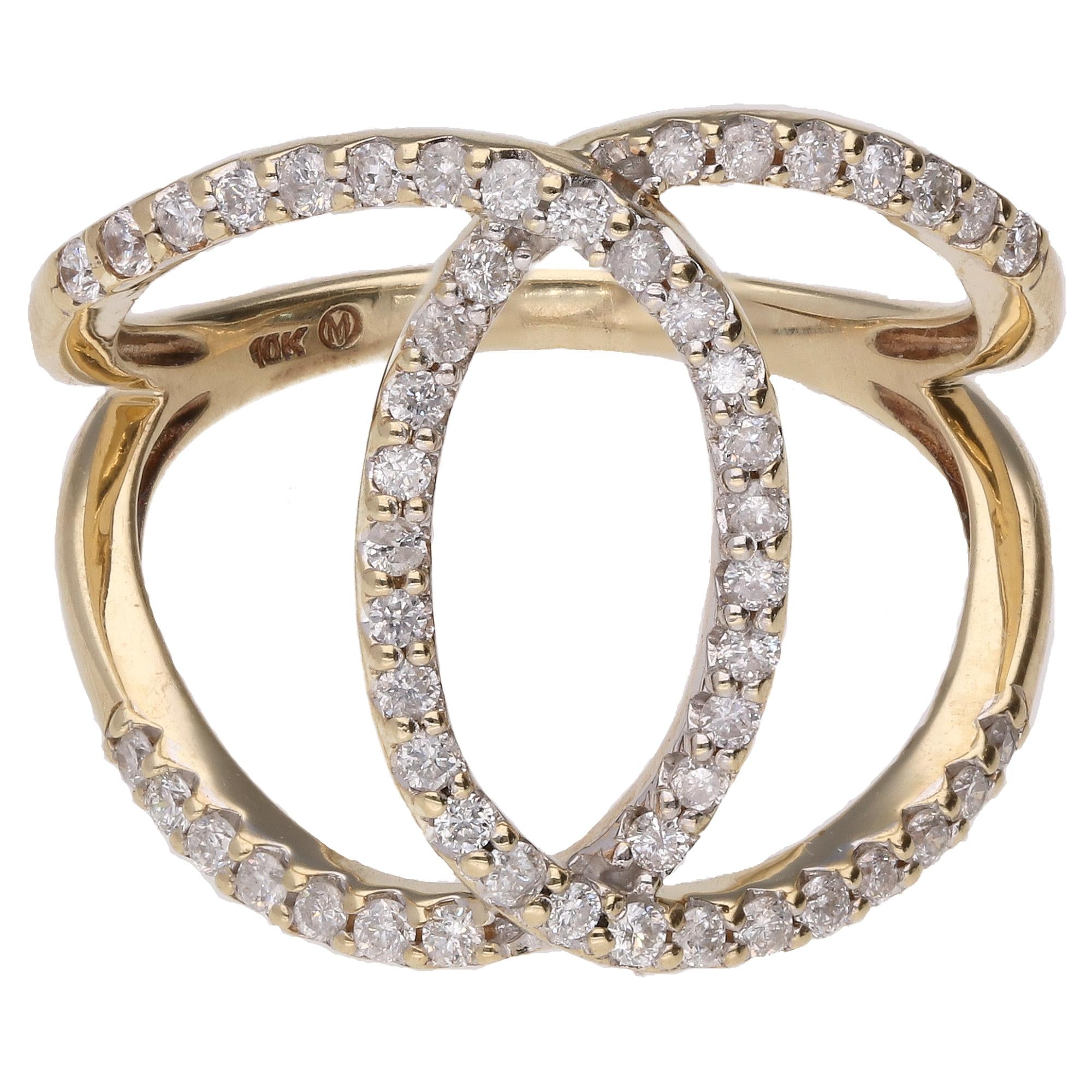 Estate Interlocking Fashion Ring