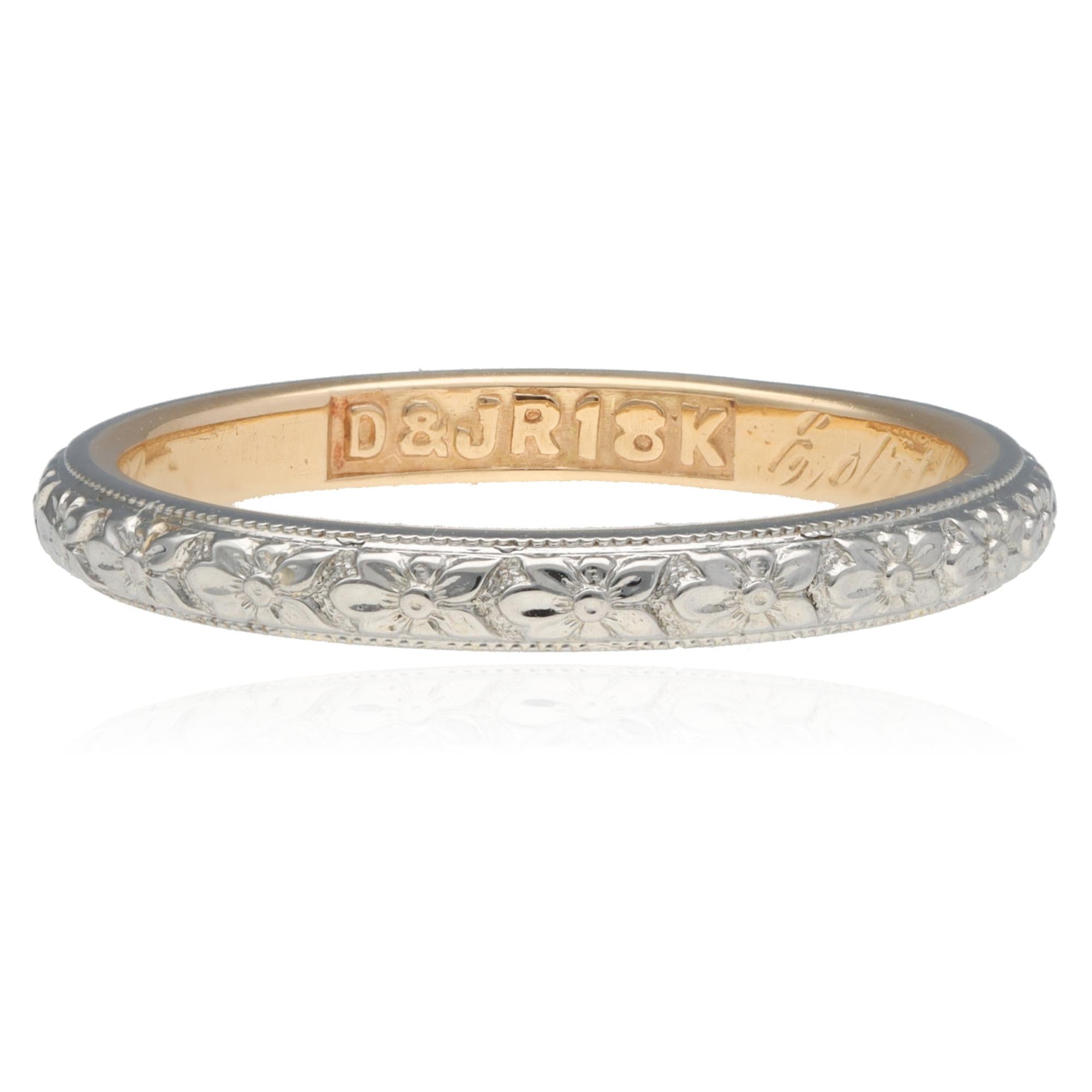 Precious Metal (No Stones) Wedding Bands  -  Women'
