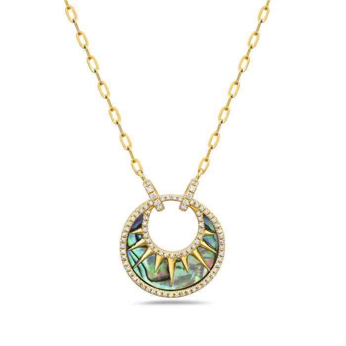 Colored Stone Pendant