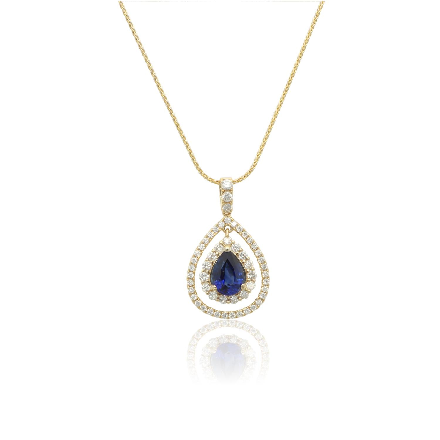 Colored Stone Pendant